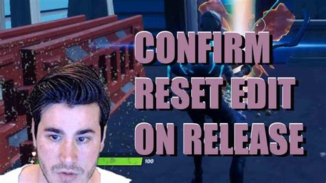 Confirm the reset